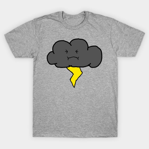 Thunder Cloud T-Shirt by JacCal Brothers